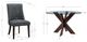 Powell® Auden 5-Piece Espresso/Gray Round Dining Set-2