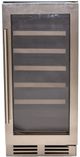 Avanti® Designer Series 15" Stainless Steel Wine Cooler-0