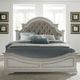 Liberty Magnolia Manor Antique White King Upholstered Bed-3