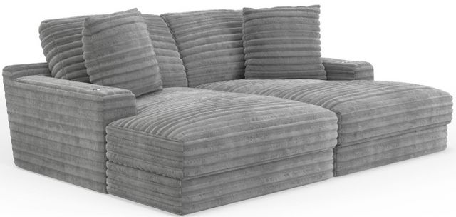 Jackson Furniture Comfrey 2-Piece Moonstruck Double Wide Chaise Sectional