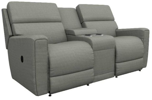 La-Z-Boy® Apollo Horizon Manual Reclining Loveseat with Console-0