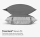 BEDGEAR® Dri-Tec® 2-Piece Gray Queen Pillow Case Set-3