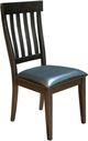 A-America® Mariposa Brown/Warm Gray Slat Back Side Chair-0