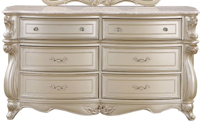 white christmas dresses Amalia Champagne Bedroom Set Collection main image 0
