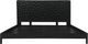 Moe's Home Collection Misaki Black Queen Panel Bed-1