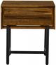Armen Living Cusco Rustic Acacia Nightstand-3