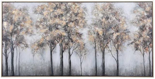 Stylecraft Plantation Trees Black/Brown/White Wall Art-0