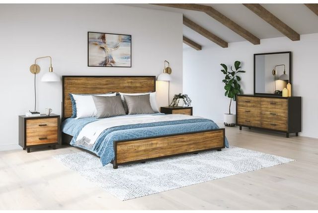 Flexsteel® Alpine Walnut King Bed-3