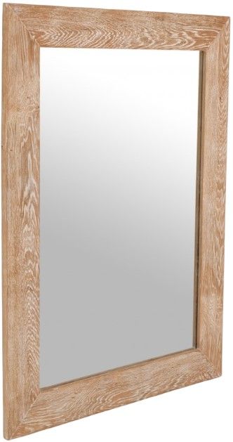 Meridian Furniture Cresthill White Oak Mirror-0