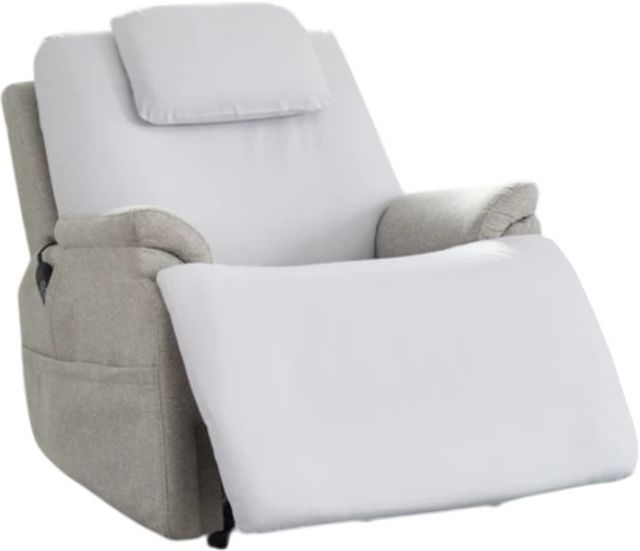 Flexsteel® Zecliner White Sleep Kit-0