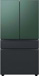 Samsung Bespoke 36" Matte Black Steel French Door Refrigerator Bottom Panel-3