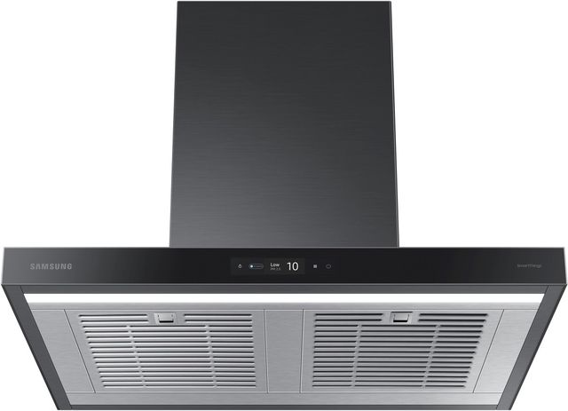 Samsung Bespoke 30" Clean Deep Charcoal Wall Mounted Range Hood-1