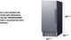 Summit® 15" 45 lb. Stainless Steel Undercounter Ice Maker-4