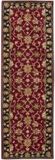 Surya Crowne Burgundy 3'x8' Runner Rug-0