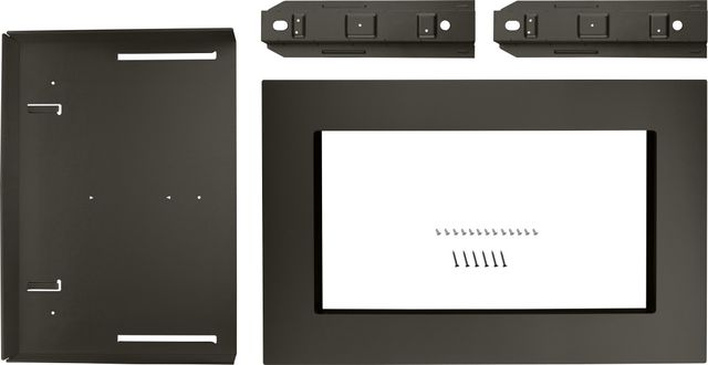 Whirlpool® 30" Black Stainless Countertop Microwave Trim Kit-0