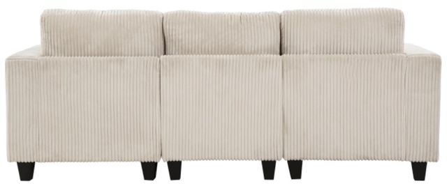 Homelegance® Walterboro Beige Sofa with Storage and Charging Ports-3