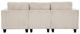 Homelegance® Walterboro Beige Sofa with Storage and Charging Ports-3