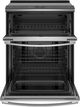 GE Profile™ 30" Stainless Steel Slide-In Electric Double Oven Convection Range-2