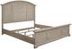 American Woodcrafters Heritage Coast Sea Oat Queen Panel Bed-0