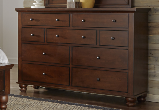 aspenhome® Cambridge Brown Cherry Chesser-1