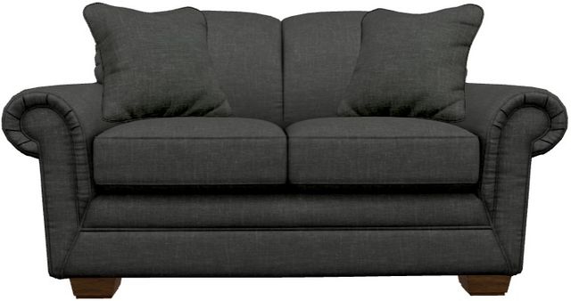 La-Z-Boy® Mackenzie Raven Loveseat-1