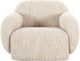 Moe's Home Collection Hazel Off White Lounge Chair-1