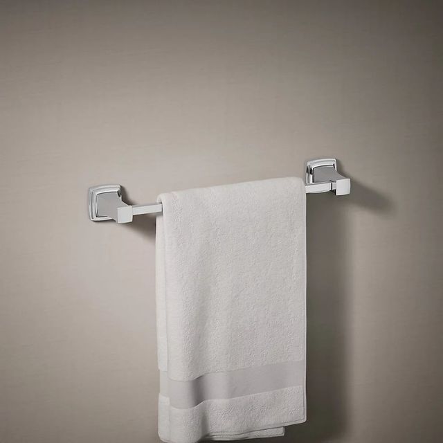 KOHLER® Riff® Polished Chrome 18" Towel Bar-1