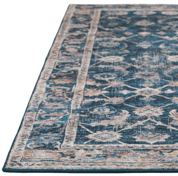 Dalyn™ Rug Company Jericho JC4 Navy 5'x8' Area Rug-3