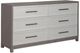 Liberty Furniture Palmetto Heights Two-Tone Shell White/Driftwood Dresser-0