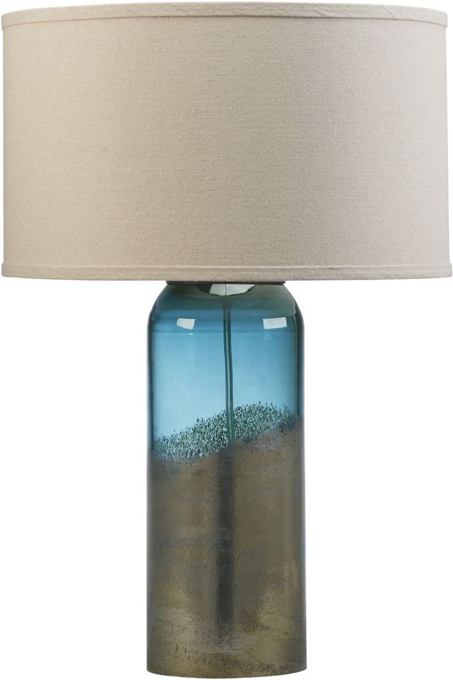 Signature Design by Ashley® Dorahton Teal Table Lamp-0