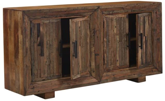Jaipur Furniture Uptown Rustic Brown Sideboard-3