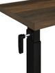 Coaster® Westpark Dark Pine Top C-Table with Matte Black Base-4