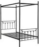 Mazin Furniture Chelone Twin Canopy Bed-0