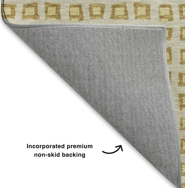 Dalyn™ Rug Company The Reserve TR4 Gold 5'x8' Area Rug-4