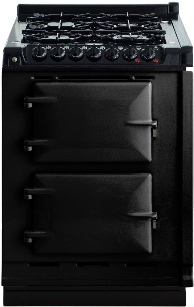 AGA 24" Black Integrated Dual Fuel Range-0