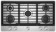 KitchenAid® 36" Stainless Steel Gas Cooktop with 5 Burners and Integrated Wok Grate-0