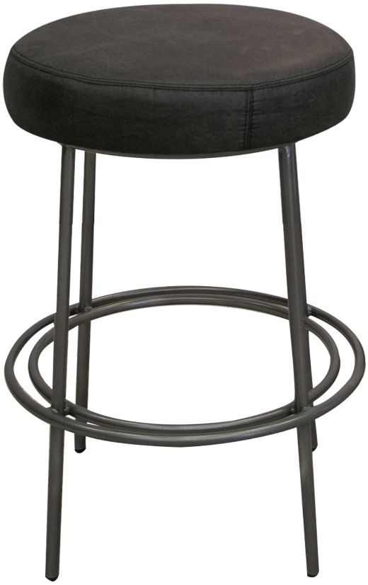 International Furniture Direct Frida Graphite Counter Stool-0