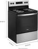 Whirlpool® 30" Stainless Steel Freestanding Electric Range-2