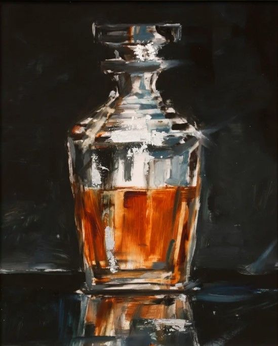 StyleCraft Liquor Glasses I Wall Art-1