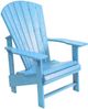 C.R. Plastic Generation Line Sky Blue Upright Adirondack-0