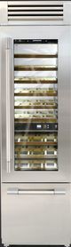Fulgor Milano Sofia 24" Stainless Steel Built-In Wine Cooler-0