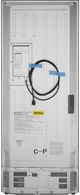 Haier 14.5 Cu. Ft. Fingerprint Resistant Stainless Steel Counter Depth French Door Refrigerator -5