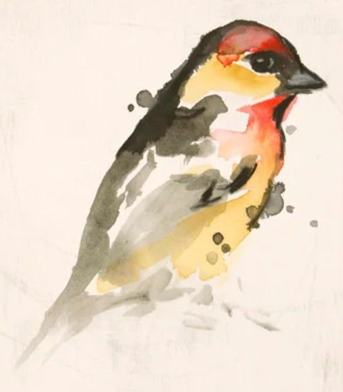 Stylecraft Abstract Songbird Wall Art-1