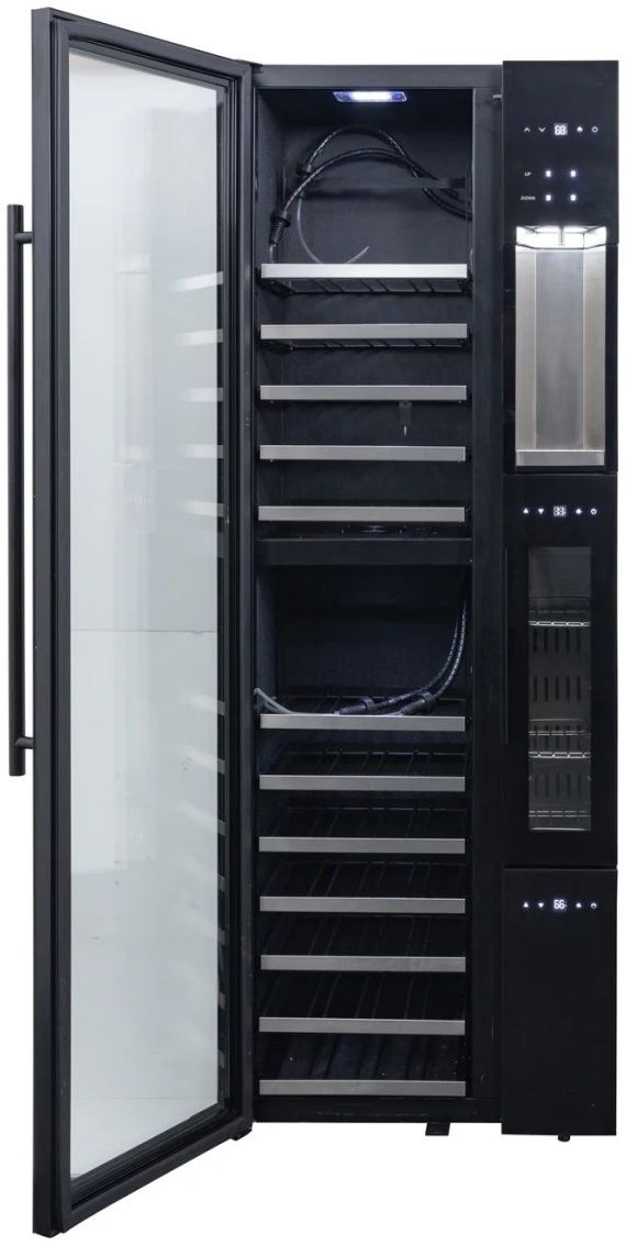 Sapphire® 27" 7.1 Cu. Ft. Black 4Pour Wine Bar-1