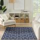 Nourison Home™ Horizon HOZ01 Navy 5'x7' Area Rug-1