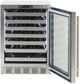 Sapphire Appliances 24" Panel Ready Frame Wine Cooler-1
