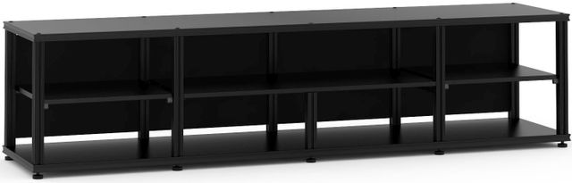 Salamander Designs® Synergy Open Center Quad 20 AV Cabinet-Black-0