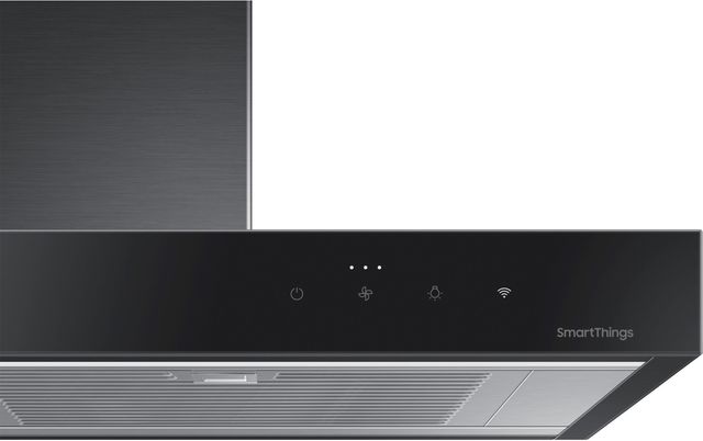 Samsung Bespoke 30" Clean Deep Charcoal Wall Mounted Range Hood-4