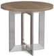 Bassett® Furniture BenchMade Andover 28'' Oak Round End Table-0