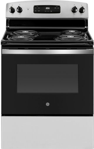 GE® 30" Stainless Steel Freestanding Electric Range